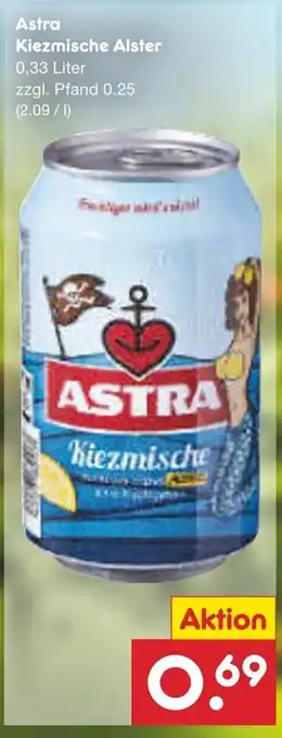 Netto Marken-Discount Astra Kiezmische Alster 0,33 Liter Angebot