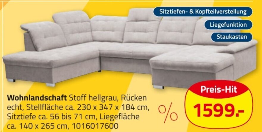 ROLLER Wohnlandschaft Angebot