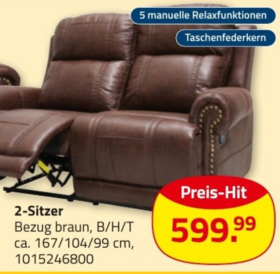 ROLLER 2-Sitzer Angebot
