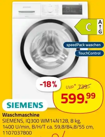 ROLLER SIEMENS Waschmaschine Angebot