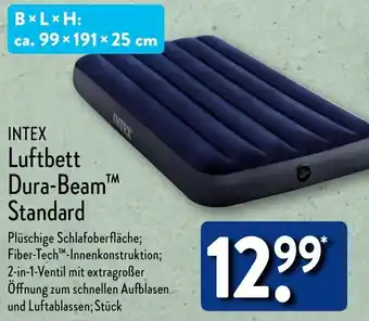 Aldi Nord INTEX Luftbett Dura-Beam™ Standard Angebot