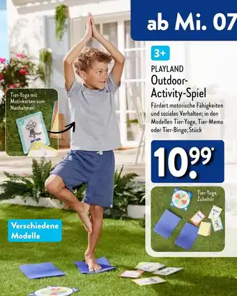 Aldi Nord PLAYLAND Outdoor-Activity-Spiel Angebot