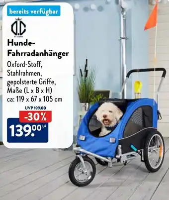 Aldi Nord Hunde- Fahrradanhänger Angebot