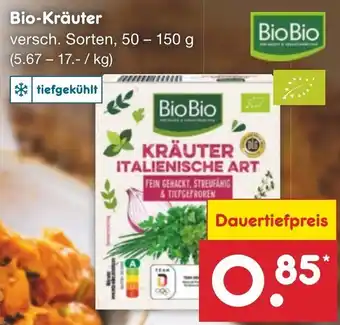 Netto Marken-Discount Bio-Kräuter 50 - 150 g Angebot