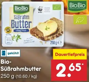 Netto Marken-Discount Bio- Süßrahmbutter 250 g Angebot