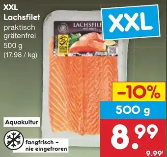 Netto Marken-Discount XXL Lachsfilet 500 g Angebot