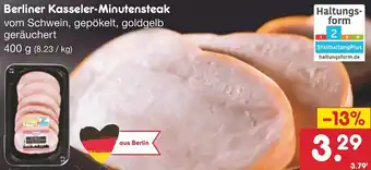 Netto Marken-Discount Berliner Kasseler-Minutensteak 400 g Angebot