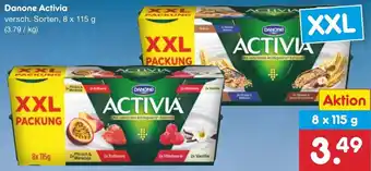 Netto Marken-Discount Danone Activia 8x115 g Angebot