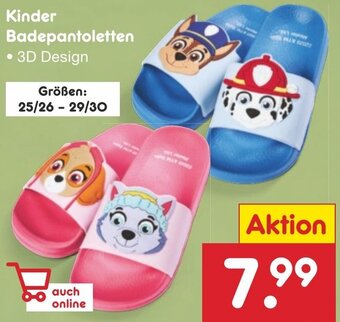 Netto Marken-Discount Kinder Badepantoletten Angebot