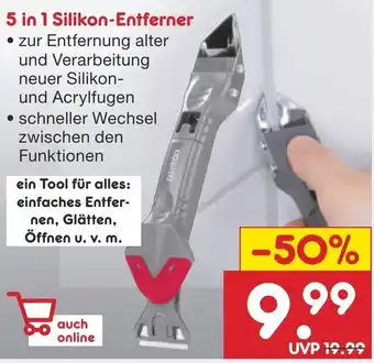 Netto Marken-Discount 5 in 1 Silikon-Entferner Angebot