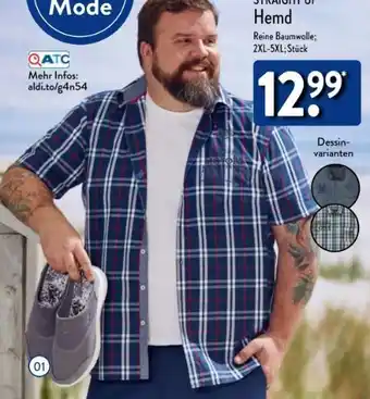 Aldi Nord Herren-hemd Angebot