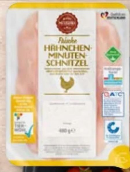 Aldi Nord Hähnchen-minutenschnitzel Angebot