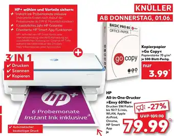 Kaufland HP All-in-One-Drucker Envy 6010e Angebot