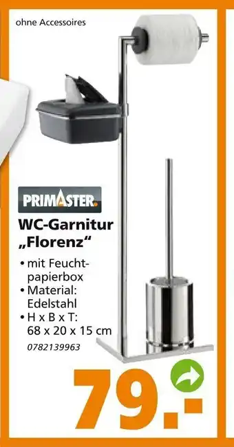 Globus Baumarkt Primaster WC Garnitur Florenz Angebot