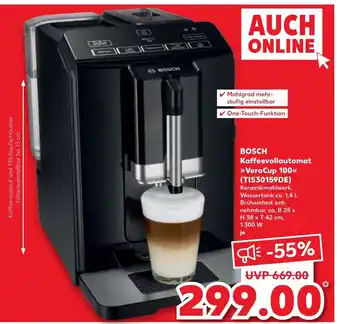 Kaufland BOSCH Kaffeevollautomat >>VeroCup 100<< Angebot