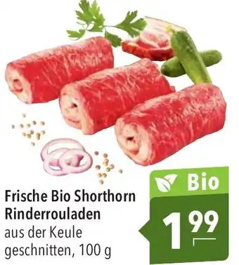 CITTI Markt Frische Bio Shorthorn Rinderrouladen 100 g Angebot