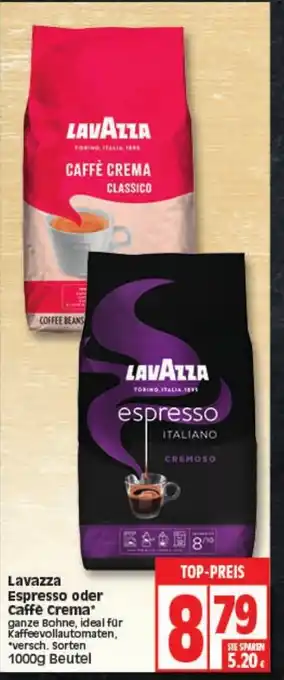 Elli Markt Lavazza Espresso oder Caffè Crema 1000g Beutel Angebot