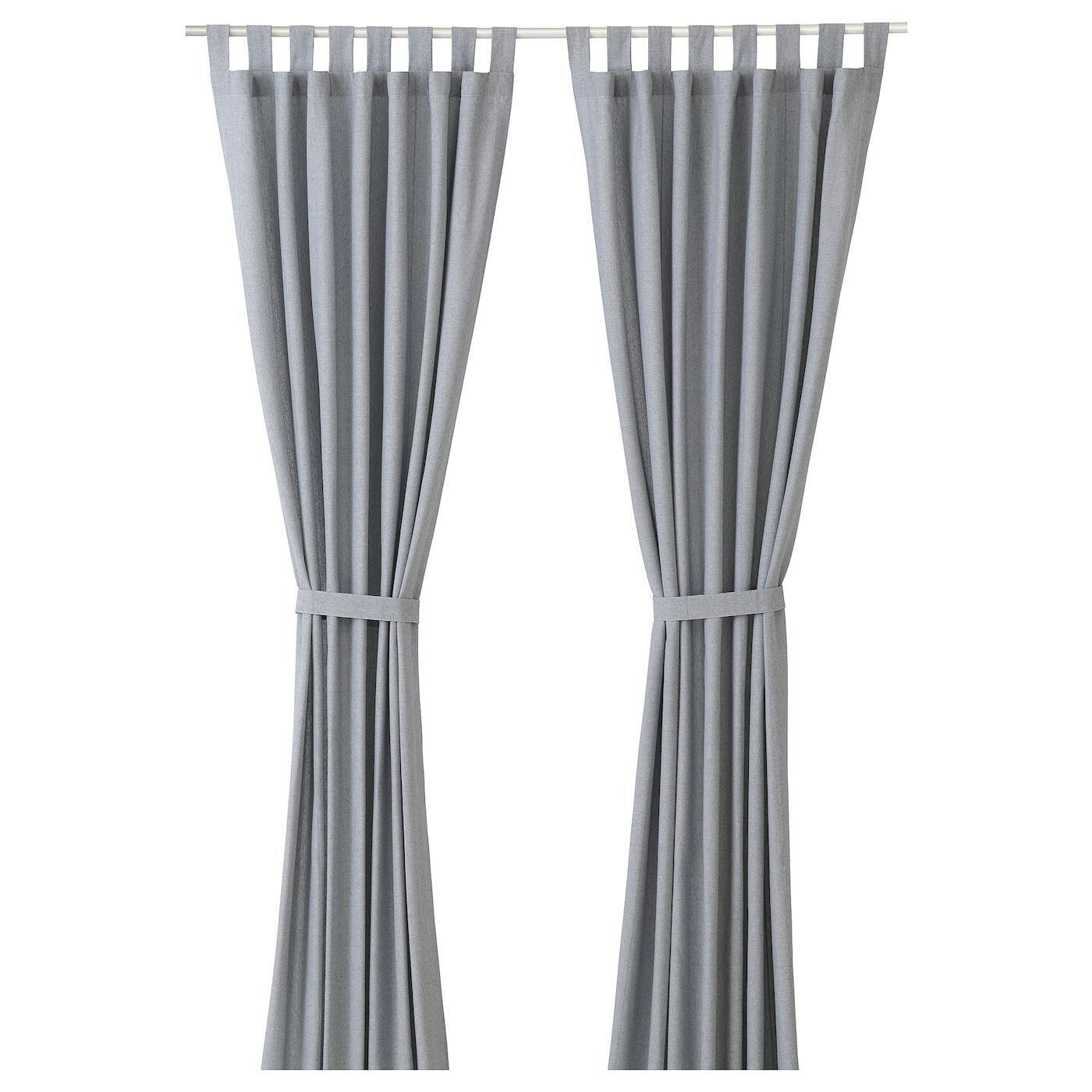 IKEA Hinnvinge 2 gardinenschals blau Angebot