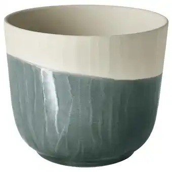IKEA Sagogryn übertopf grau/handarbeit 13 cm Angebot