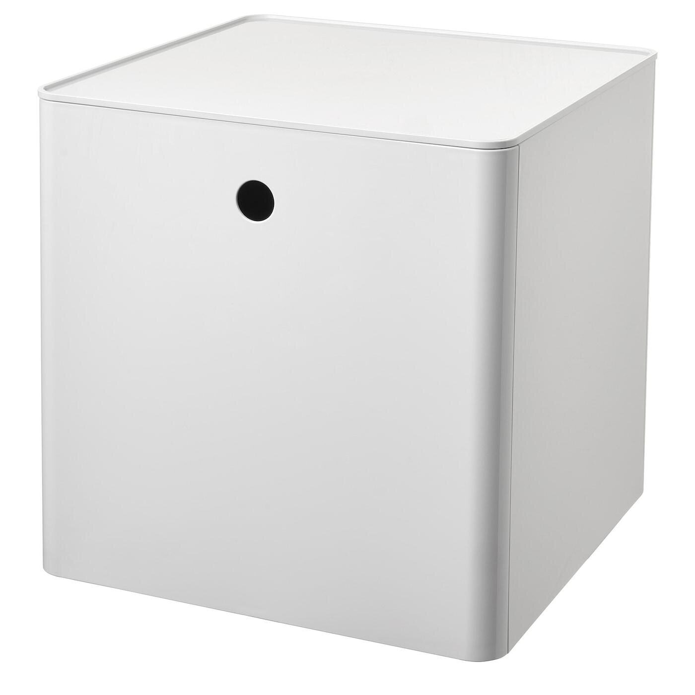 IKEA Kuggis box mit deckel weiß 32x32x32 cm Angebot