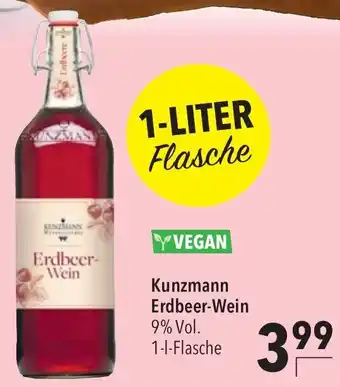 CITTI Markt Kunzmann Erdbeer-Wein 1-L-Flasche Angebot