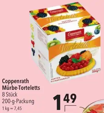 CITTI Markt Coppenrath Mürbe-Torteletts 200-g-Packung Angebot