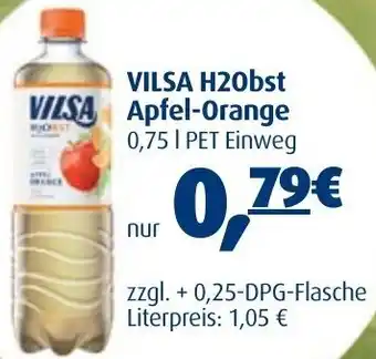 CITTI Markt VILSA H2Obst Apfel Orange 0,75 L Angebot