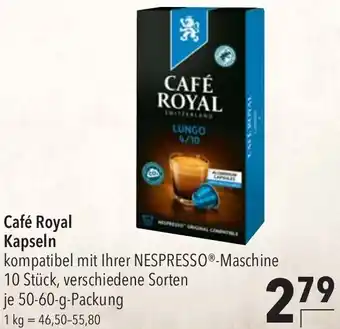 CITTI Markt Café Royal Kapseln 50-60 g Packung Angebot