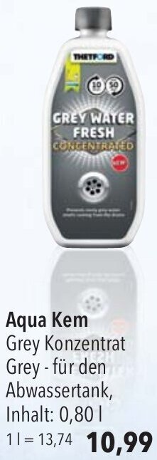 CITTI Markt Aqua Kem Grey Konzentrat 0,80 L Angebot