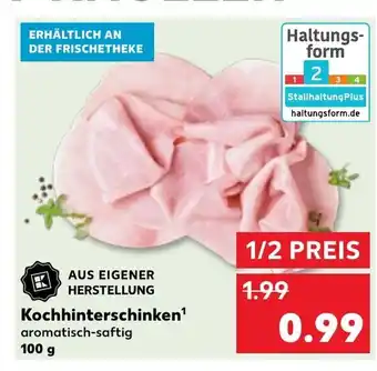 Kaufland Kochhinterschinken 100g Angebot