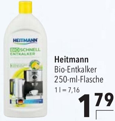 CITTI Markt Heitmann Bio-Entkalker 250-ml-Flasche Angebot