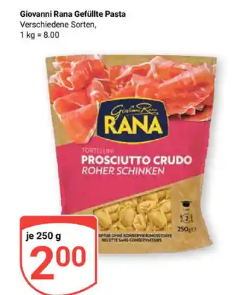 Globus Giovanni Rana Gefüllte Pasta 250g Angebot