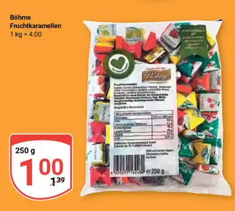 Globus Böhme Fruchtkaramellen 250п Angebot