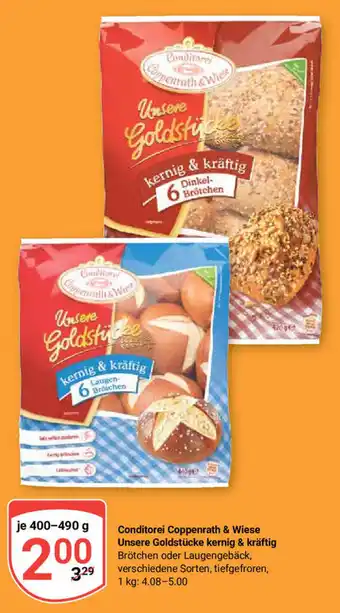 Globus Coppenrath & Wiese Unsere Goldstücke kernig & kräftig 400-490g Angebot