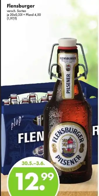 Trink und Spare Flensburger 20*330ml Angebot