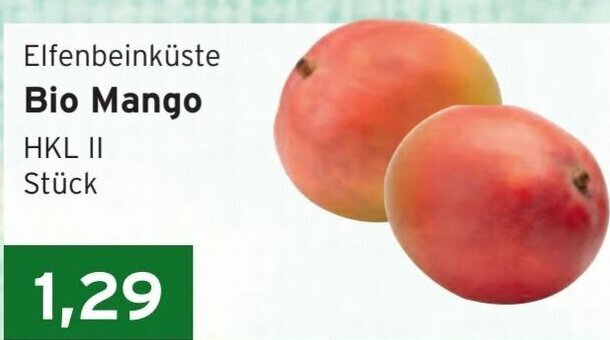 CAP Markt Bio Mango Angebot