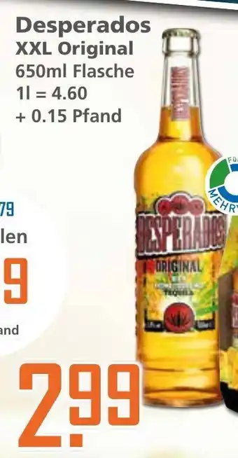 Klaas und Kock Desperados XXL Original 650ml Angebot