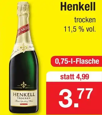 Zimmermann Henkell 0,75L Angebot