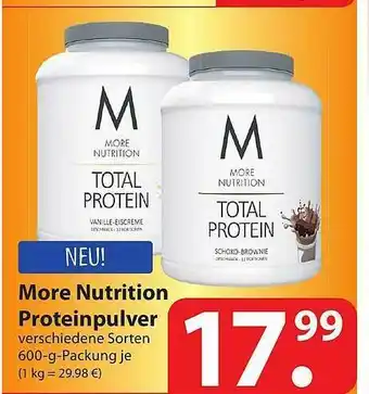 Famila Nord Ost More Nutrition Proteinpulver Angebot