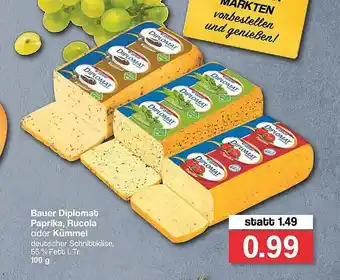 Famila Nord West Bauer Diplomat Paprik, Rucola Oder Kümmel Angebot