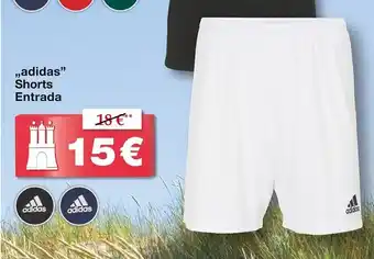 Woolworth ,,adidas" Shorts Entrada Angebot