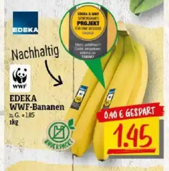 NP Discount EDEKA WWF-Bananen 1kg Angebot