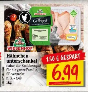 NP Discount WIESENHOF Hähnchenunterschenkel 1kg Angebot