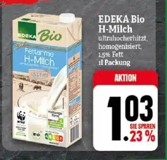 NP Discount EDEKA Bio H-Milch 1L Angebot