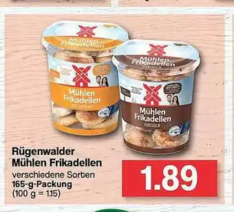 Famila Nord West Rügenwalder Mühle Mühlen Frikadellen Angebot