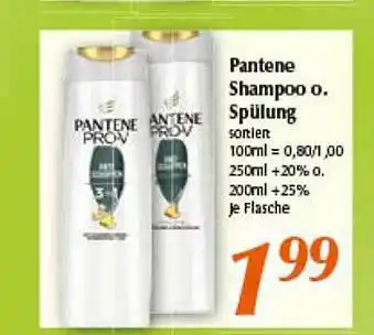 inkoop Pantene Shampoo O. Spülung Angebot