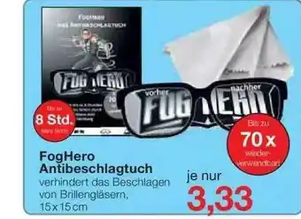 Jawoll Foghero Antibeschlagtuch Angebot