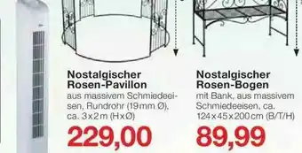 Jawoll Rostalgischer Rosen-pavillon Nostalgischer Rosen-bogen Angebot