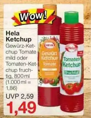 Jawoll Hela Ketchup Angebot