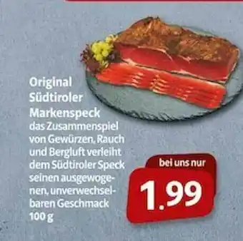 Markant Original Südtiroler Markenspeck Angebot